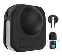 Honbobo Étui en Silicone Caméra Housse de Protection Protège-objectifs de Rechange Couvercle d'objectif Accessoires pour GoPro Max 2, Résistant aux Chutes Résistant aux Chocs