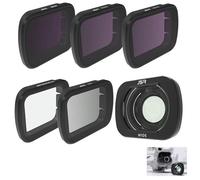 Honbobo Filtre pour DJI Lito X1/Flip, Grand Angle Filtre Drone Grand Angle Objectif Protection d'objectif caméra Accessoires pour DJI Lito X1/Flip (Wide-angle/CPL/ND32/ND64/ND128/1/4 Soft Black)