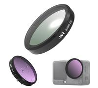 Honbobo Filtre pour DJI Osmo Action 6, UV/CPL/ND/Macro15X Mist Filter Objectif Filtres Kit Lentille Protection Accessoires pour DJI Osmo Action 6 (Macro 15X)