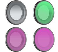 Honbobo Filtre pour DJI Osmo Nano, UV/CPL/ND/NDPL/Black Mist 1/4 Filtre, Filtre pour Objectif Ensemble Lentille Protection Accessoires pour DJI Osmo Nano (4PCS(UV+CPL+ND32+ND64))
