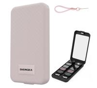 Honbobo Filtre Rangement Étui pour DJI Osmo Pocket 4/3, Protecteur d'objectif magnétique Grand Angle et Macro objectifs Étui de Rangement Appareil Photo Accessoires pour DJI Osmo Pocket 4/3 (Pink)