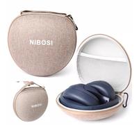 Honbobo Housse Case pour JBL Tune 780NC 770NC 760NC, JBL Live 770NC, Beats Studio 3/Solo 4, QCY H3 Pro, Casque Protection Case, Étui avec crochet pour pliable Bluetooth Headphones,18*17*8.3CM (Brown)