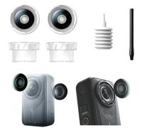 Honbobo Kit d'objectif de Remplacement pour Insta360 X6 (double objectif) | Kit d'objectifs interchangeables Réparation et remplacement des accessoires d'objectifs