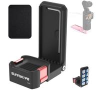 Honbobo Magnétique Base Support pour DJI Osmo Pocket 4P, magnétique à Fixation Rapide Support Caméra Adaptateur réglable Socle de Bureau Accessoires pour DJI Osmo Pocket 4P (Black)
