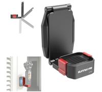 Honbobo Magnétique Support Base pour DJI Osmo Pocket 4P/4/3, Adaptateu magnétique Base métallique à Fixation Rapide Accessoires caméra pour DJI Osmo Pocket 4P/4/3 (Black)