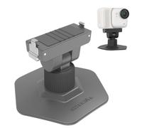 Honbobo Magnétique Support pour DJI Osmo 360/Action 5 Pro/4/3/2/Insta360 X4 Air/X5/Ace/Ace Pro 2/1/GO Ultra, adhésif à Fixation Rapide Support Adaptateur Accessoires (for GO Ultra)