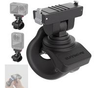 Honbobo Magnétique Support pour DJI Osmo 360/Action 5 Pro/4/3/2/Osmo Nano/Action 6/Insta360 X4 Air/X5/Ace/Ace Pro 2/1/GO Ultra, à Fixation Rapide Fixe Sangle (for GO Ultra)