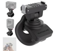 Honbobo Magnétique Support pour DJI Osmo 360/Action 5 Pro/4/3/2/Osmo Nano/Action 6/Insta360 X4 Air/X5/Ace/Ace Pro 2/1/GO Ultra, à Fixation Rapide Fixe Sangle (for Osmo Nano/Action 6)