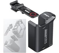 Honbobo Métal Xplorer Poignées Kit pour GoPro/DJI/Insta360 Action caméras, Poignée Accessoires pour GoPro 13/Insta360 GO Ultra/Ace Pro 2/DJI Osmo Action 5 Pro (Grip-Black)