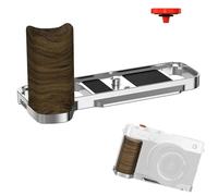 Honbobo Poignée pour Fujifilm X-E5 Poignée en L avec Bouton de déclenchement Hand Grip en L Caméra Handgrip Caméra Accessoires pour Fujifilm X-E5 (Silver)