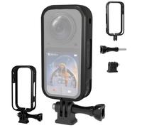 Honbobo Protection Cadre pour Insta360 X6, Support Cadre de Protection Vertical en Plastique avec Bordure d'extension Caméra Accessoires pour Insta360 X6