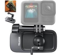 Honbobo Sac à Dos Support Clip pour GoPro Hero 13/12 Black, Insta360 Ace Pro 2, DJI Osmo Action 5 Pro Sac à Dos Vertical Horizontal Support pour GoPro/Insta360/DJI Accessoires, 360° Rotationnel