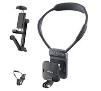 Honbobo Support de Cou pour DJI GoPro, Support de Cou Mount magnétique Invisible pour caméra Accessoires pour DJI GoPro (Plastic Neck Strap Stand)