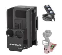 Honbobo Support magnétique pour DJI Osmo Pocket 4P, Adaptateur d'extension Mount avec filtres Support à Ventouse Fixation Support Bureau Poignée Accessoires pour DJI Osmo Pocket 4P (Black)