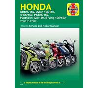 Honda 125 Scooters (SH, SES, NES, PES & FES 125) (00 - 09)