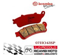 HONDA 1300 FURY ABS 2014 2015 2016 PASTILLES BREMBO SINTER ARRIÈRE SP