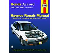Revue technique Honda Accord de 90 à 93