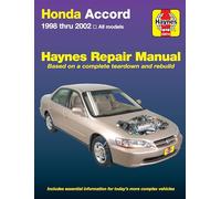 Honda Accord 1998-2002: All Models