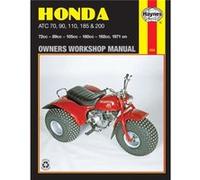 Honda ATC70 90 110 185 200 71 85 Haynes Repair Manual by Haynes Publishing Curt Choate, Martyn Meek (Auteur)