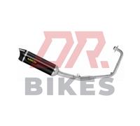Honda CB 125 R 2021-2022 Arrow Système Complet Avec Thunder Alu Foncé Silencieux