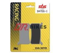 Honda CBR 600 RR ABS 2018-2021 SBS Double Plaquettes de Freins Avant 947DS-1