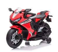 Honda CBR1000 RR Moto électrique pour enfant 12 V 2-5 ans MP3 robuste Rouge