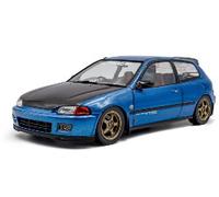SOLIDO 1810406 MINIATURE HONDA CIVIC (EG6) SOLIDO WORKS COBALT BLUE PEARL 1991 1