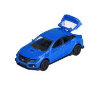 Honda Civic Type R FK9 Blue Majorette Premium Cars Moving Parts 2025 220C 1:64