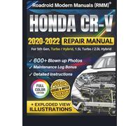 HONDA CR-V 2020-2022 REPAIR MANUAL: Illustrative DIY Guide for the 5th Gen, 1.5L Turbo / 2.0L Hybrid Engine | Featuring 600+ High-Resolution Exploded View Diagrams and Step-by-Step Procedures
