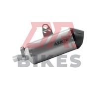 Honda CRF1100L Africa Double 2020-2023 Arrow Sonora Titane Foncé Silencer Avec À