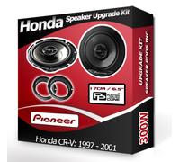 Honda Crv Coffre Arrière Haut-Parleurs Pioneer Voiture + Adaptateur Pieds 300W