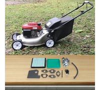Honda GCV160 Kit carburateur en métal et plastique avec filtre à air et joints, compatible avec moteurs de tondeuse à gazon HRT216 HRR216