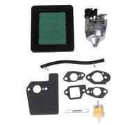 Honda Kit carburateur avec filtre à air et joints, compatible avec les tondeuses à gazon GCV160A0 GCV160LA HRR216K5-K7, avec ressort de contrôle de vitesse de conduite de carburant et pré-nettoyeur