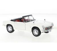 1:24 WHITEBOX Honda S800 1966 White WB124184-O