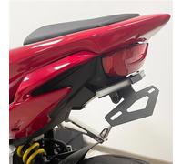 Honda Support De Plaque D'immatriculation Intégré pour Feu Arrière Pliable Moto, Clignotants Stop, pour Honda CB650R CBR650R 2019 - 2022 2020 2021