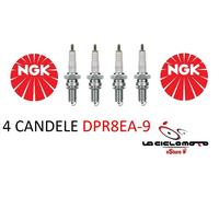 HONDA VF 1000 R 1984 1985 1986 KIT 4 BOUGIES NGK DPR8EA-9