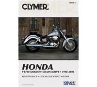 Honda VT750 Shadow Chain Drive Motorcycle 19982006 Service Repair Manual by Haynes Publishing Clymer Staff (Auteur)