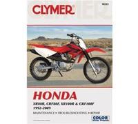Honda XR CRF Motorcycle 19922009 Service and Repair Manual by Haynes Publishing Haynes Publishing (Auteur)