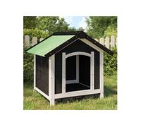 Clapier Cage Maison de Lapin Animaux de Compagnie Bois de Pin Solide vidaXL