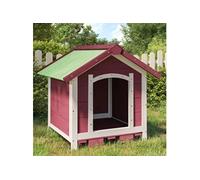 Clapier Cage Maison de Lapin Animaux de Compagnie Bois de Pin Solide vidaXL