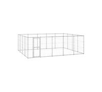 Hondenkennel 24,2 mÂ² gegalvaniseerd staal3082319