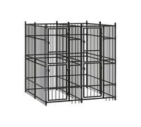 Hondenkennel 3,69 mÂ² staal3097937