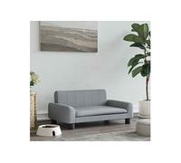 Lit pour chien - Non spécifié - 70x45x30 cm - Gris clair - Rectangulaire - Intérieur