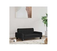 Lit pour Chien Canapé Panier pour Animaux de Compagnie Crème Tissu vidaXL
