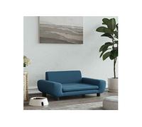 Hondenmand 70x45x33 cm fluweel blauw171988