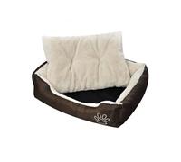 vidaXL Lit chaud pour chien et chat avec coussin rembourré XL