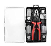 HondoKet Kit de pinces à outils à tête interchangeable, outil multifonction, 5 en 1, tête interchangeable, spécial électricien