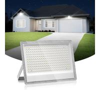 Hondony Projecteur Led 200w, Projecteur 200w, éclairage de sécurité LED d'extérieur 6500K, IP66, Blanc lumière du jour, pour entrepôt, jardin, garage, terrasse et parking