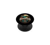 Honduras Catracho Roatan Hondurien Maya Guara Roja Latino PopSockets PopGrip Adhésif