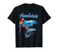 Honduras Tropical Wildlife Plongée sous-Marine et Aventure océanique T-Shirt